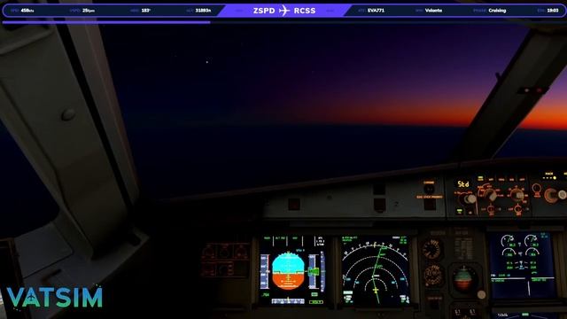 【MSFS2020】PVG➝TSA / ZSPD➝RCSS / 蒲東➝松山 / A320 / Vatsim / A Pilot Life / смотреть онлайн