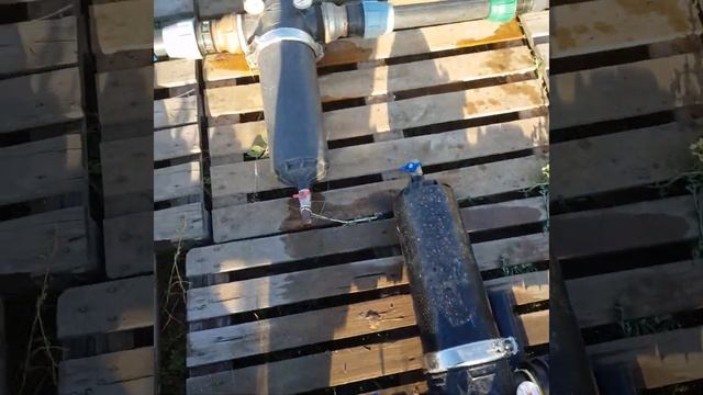 Монтаж дискового фильтра с механизмом обратной подачей воды и чистки фильтра без разбора смотреть онлайн
