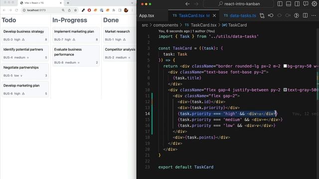 Intro to React - Build a Kanban Board смотреть онлайн