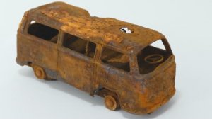 Реставрация модели VW Hippie Van 1960s\\ Восстановление моделек! Для подростов и пап!