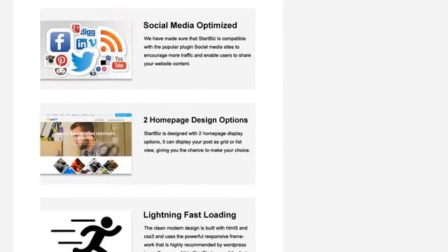 Fast Loading WordPress Business Theme 2016 смотреть онлайн