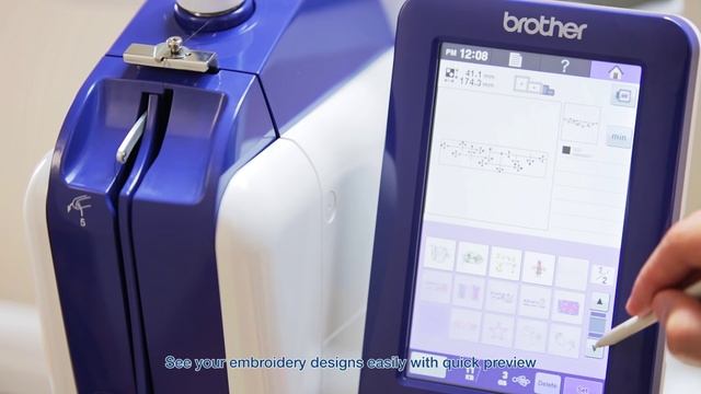 Main features - Brother VR embroidery machine смотреть онлайн