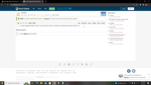 [UPDATED] Build a Boat For Treasure OP SCRIPT / Hack GUI Auto Farm, Trolling, Flight! PASTEBIN 202 смотреть онлайн