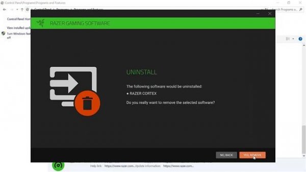 Fix Razer Cortex Game booster software black screen error