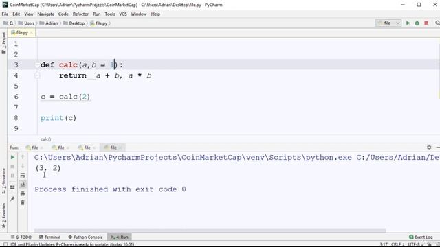 #46 Return multiple parameteters | Functions | Python Tutorial for Beginners смотреть онлайн