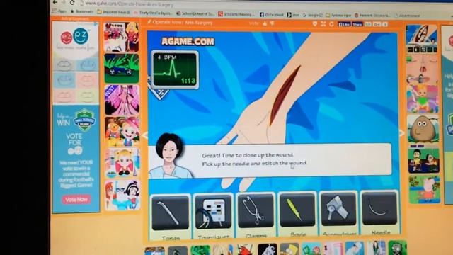 Arm Surgery Gameplay смотреть онлайн