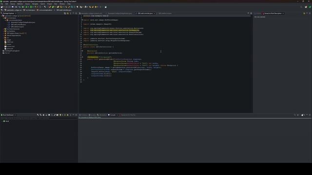 Como generar codigos Qr en Java y Spring Boot смотреть онлайн