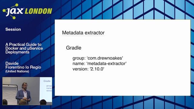 JAX London 2017 Session: Davide Fiorentino lo Regio - A Practical Guide to Docker and µService смотреть онлайн