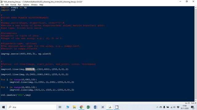 OPENCV Python Ders 004: Çizim смотреть онлайн