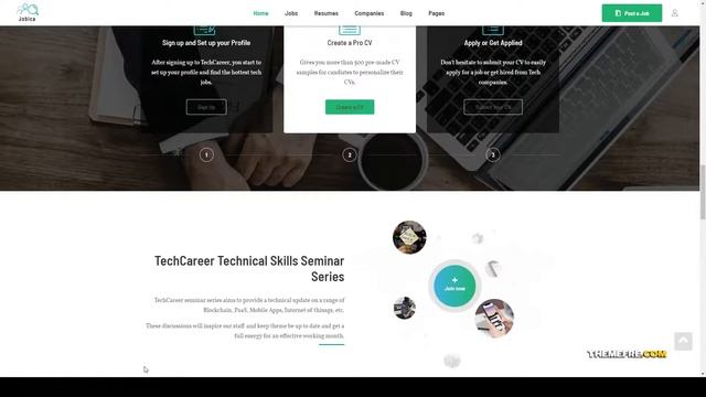 Minamo - Elementor IT Job Board WordPress Theme 15 jobmonster смотреть онлайн