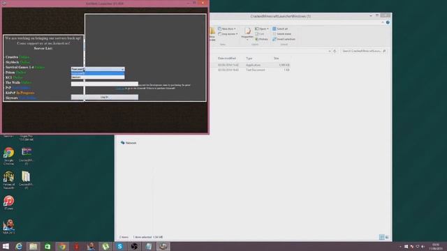 Minecraft : CRACKED LAUNCHER 1.7.10/1.8/1.8.1/1.8.2/1.8.3 WITH MULTIPLAYER! 2015 Tutorial смотреть онлайн