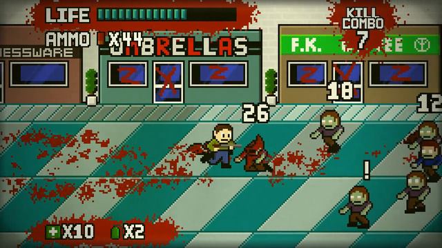 Прохождение Dead Pixels (Зомби полным полно!) смотреть онлайн