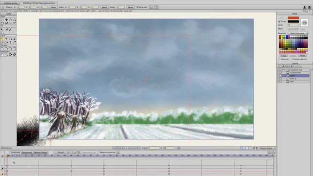 Anime Studio Pro: Special effects with brushes смотреть онлайн