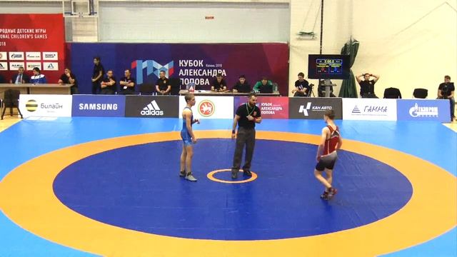 I Международные Детские Игры - Греко-римская борьба, День 1 часть 2 смотреть онлайн