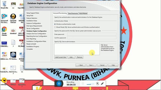 SQL Server 2008 R2 - Installation step by step-in [Hindi] смотреть онлайн