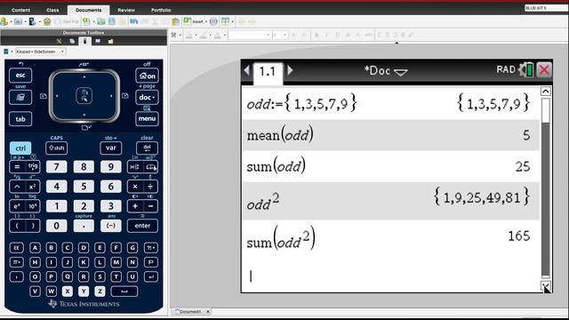 Sequences and Series on the TI-Nspire CX Calculator Application смотреть онлайн