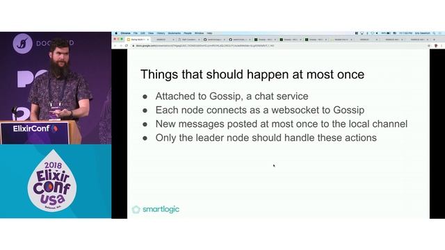 ElixirConf 2018 - Going Multi Node - Eric Oestrich смотреть онлайн
