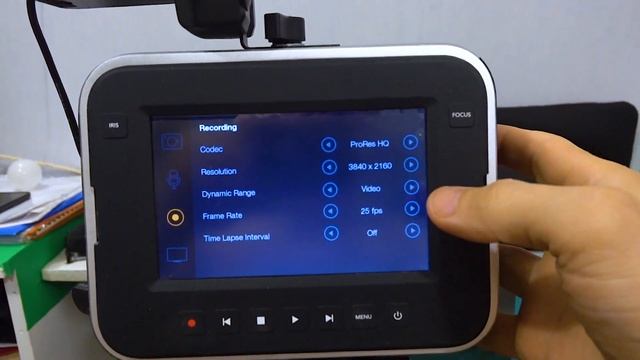 Menu and Settings Blackmagic production camera 4k смотреть онлайн