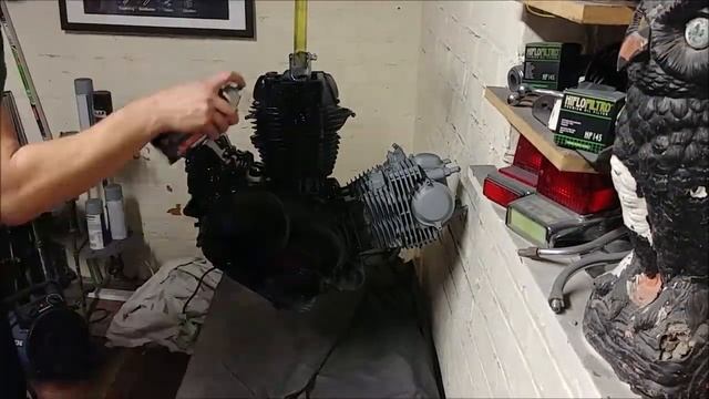 Time-lapse Cafe Racer Built Berserker смотреть онлайн