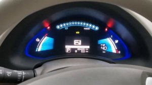 #28 Перевод приборной панели на электромобиле Nissan Leaf ZE0/AZE0 на английский язык