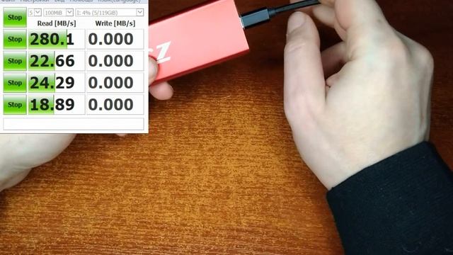 KingSpec внешний SSD 128gb - флешка с очень большой скоростью и доступной ценой смотреть онлайн