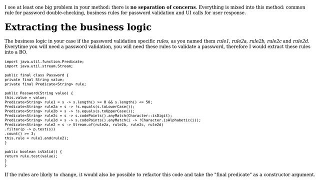 Code Review: Simple Java password rule enforcing (2 Solutions!!) смотреть онлайн