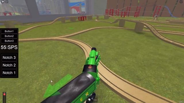 Let's Play Thomas Wooden Railway Room on Roblox! смотреть онлайн