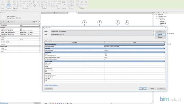 REVIT - Projekt domu jednorodzinnego - Fundamenty cz.1 смотреть онлайн