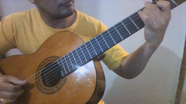 Leader of the band (fingerstyle) by ElmichVlad Yamaha cx40 classic guitar смотреть онлайн