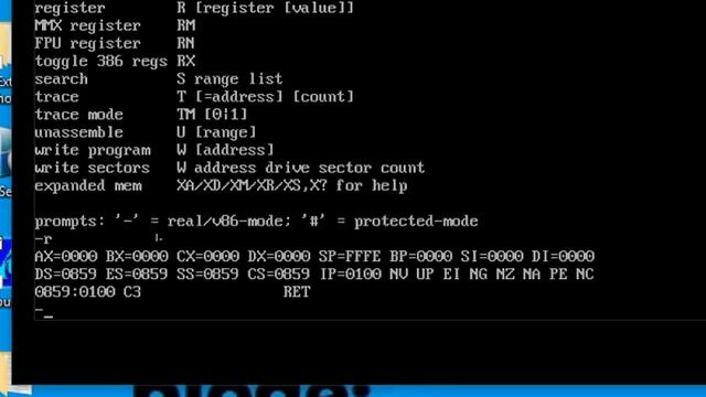 Debug.exe on 64 bit operating System Window(7/8/10) смотреть онлайн