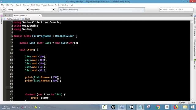 59- Array of Lists - Unity C# Scripting смотреть онлайн