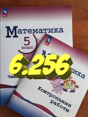 математика 5 класс номер 6.256