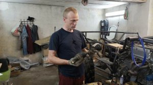 Установка приводов на квадроцикл KVANT.  Укорачиваем и соединяем с мостом Спайсер - УАЗ