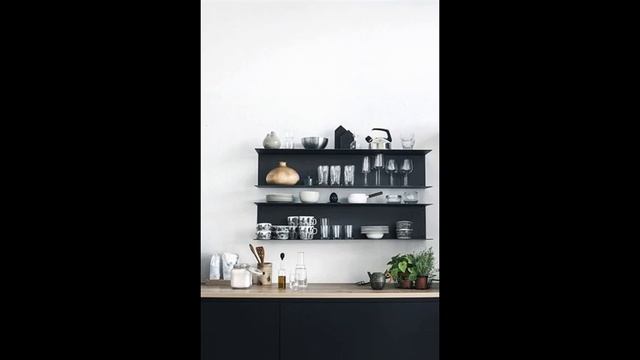 Потрясающие черно-белые кухни смотреть онлайн