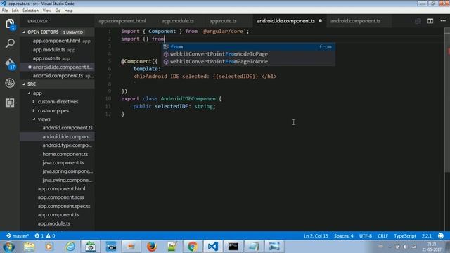 Angular Routing (Angular 4): Routing with Parameters #8 смотреть онлайн