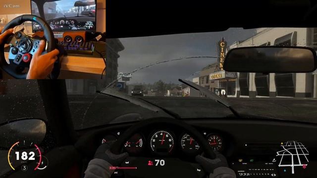 1993 Porsche 911 TURBO 3.6 drive to California | The Crew 2 | Logitech G29 | Gameplay смотреть онлайн