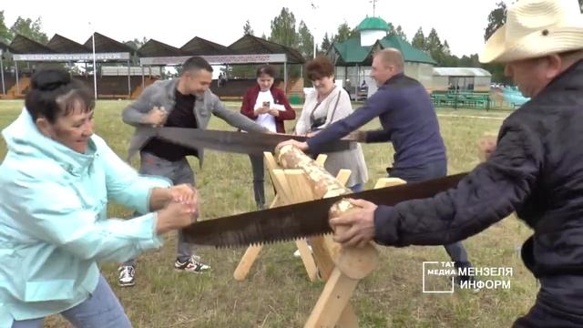 Яркие моменты "Мензелинского Сабантуя 2023" смотреть онлайн