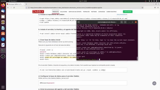 Instalar Zabbix 5.4 desde cero en Ubuntu! смотреть онлайн
