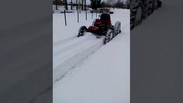 Трактор из Вологды. Зима. смотреть онлайн
