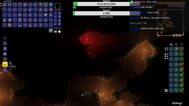 cArn_ & SingSing Terraria Ep11 Blind MasterMode MediumCore (with Chat) смотреть онлайн