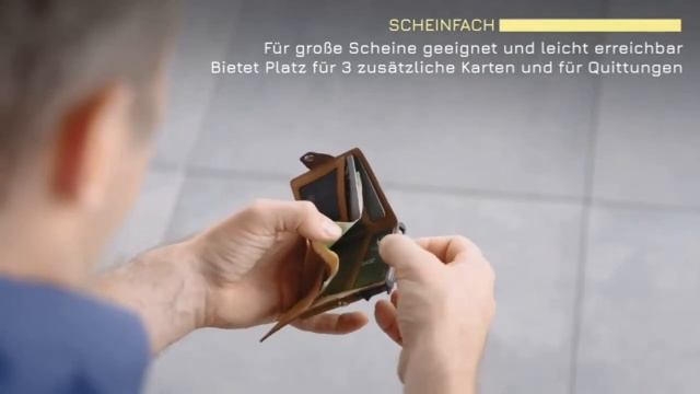 Компактный мужской бумажник из натуральной кожи смотреть онлайн