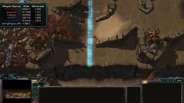 Мясное Выживание Ч2 [ZerglingDefense] ● StarCraft 2 смотреть онлайн
