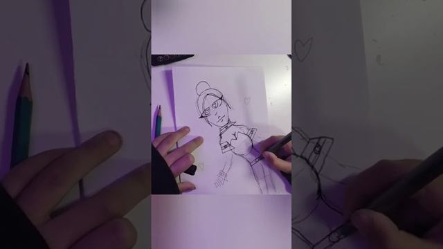 как нарисовать девушку АНГЕЛА? смотреть онлайн