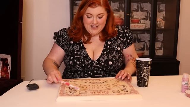 Ouija Be My Valentine? | Making a Valentine's Ouija Board and Planchette смотреть онлайн