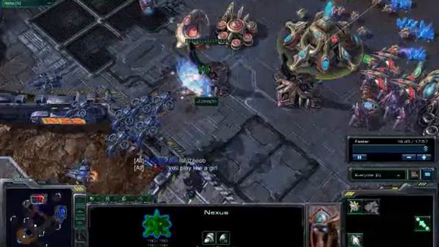 StarCraft 2 - Terran vs Protoss 2/2 (NighTMarE) g45 смотреть онлайн