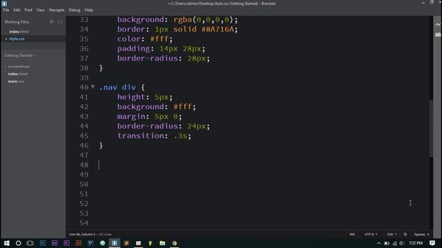 Hamburger Icon Animation | HTML & CSS смотреть онлайн