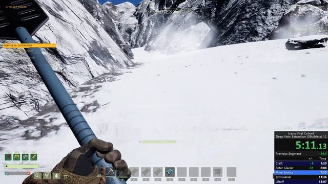 Icarus First Cohort | Deep Vein: Extraction | 11:10 | Speedrun | Glitchless смотреть онлайн
