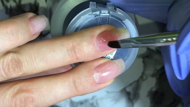 Аппаратный маникюр одной фрезой/ Укрепление ногтей акригелем смотреть онлайн