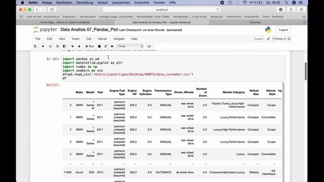 Tutorial Python Big Data (07) Diagramas y gráficas смотреть онлайн