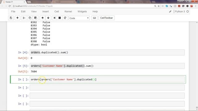 How to Identify and Drop Duplicate Values in Python Pandas Data Frame смотреть онлайн